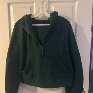 Lululemon Scuba Oversized Half-Zip Hoodie Storm Teal
